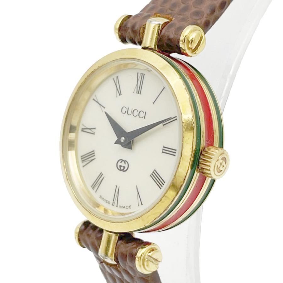 GUCCI（グッチ） レディース腕時計 シェリーライン QZ レザーベルト