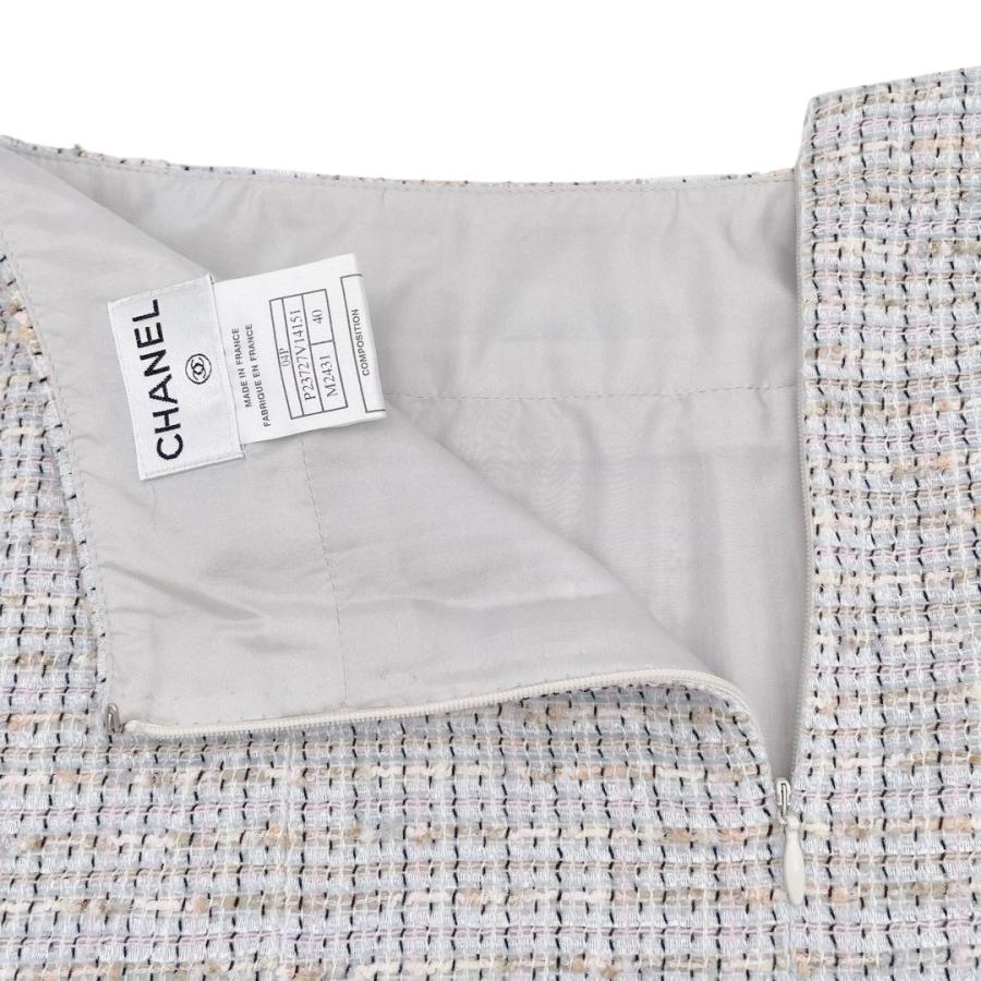 CHANEL シャネル セットアップ ツイードジャケット＆スカート ブラウス 
