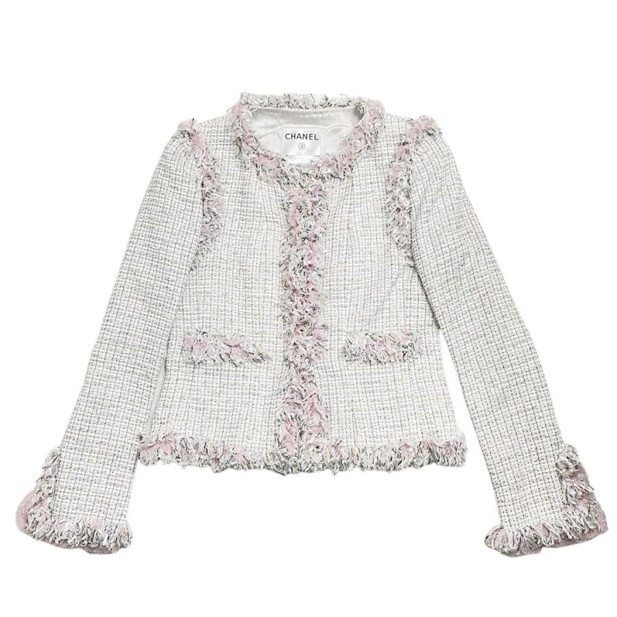 CHANEL シャネル セットアップ ツイードジャケット＆スカート ブラウス 