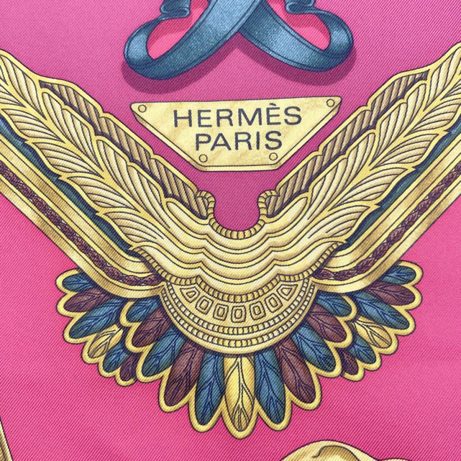 HERMES エルメス スカーフ カレ90 『LES PARURES DU VENT(風の HERMES エルメス スカーフ カレ90 『LES PARURES DU VENT(風の