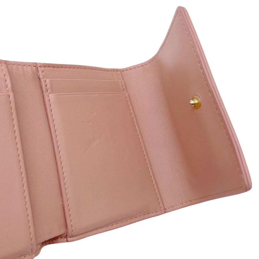 Christian Dior（クリスチャン・ディオール） カナージュ 3つ折り財布