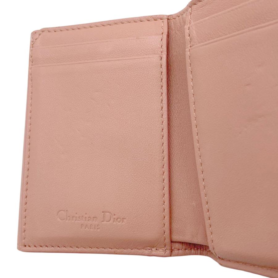 Christian Dior（クリスチャン・ディオール） カナージュ 3つ折り財布