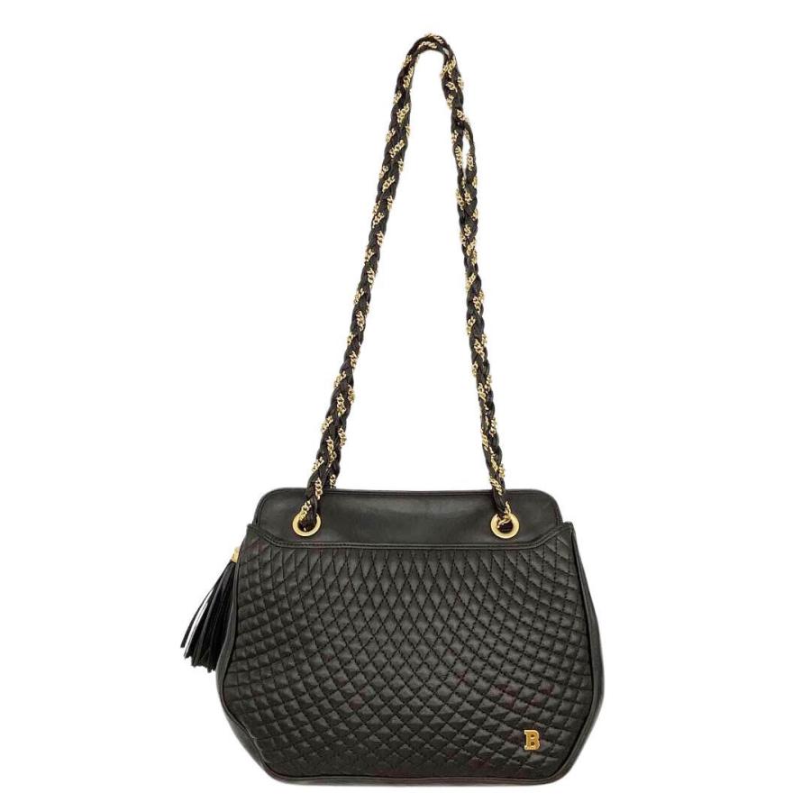 Bally BALLY バリー チェーンショルダー バッグ タッセル付き