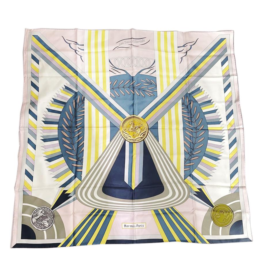 HERMES エルメス スカーフ カレ90 『LES JEUX D'HERMES(エルメス HERMES エルメス スカーフ カレ90 『LES JEUX D'HERMES(エルメス