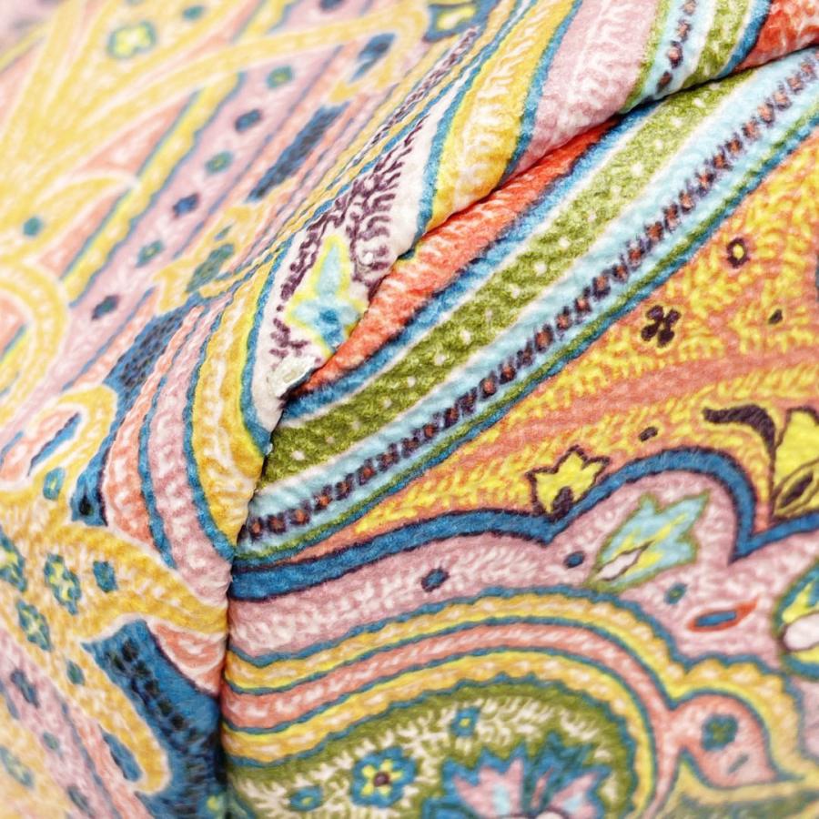 ⭐︎新品未使用⭐︎ETRO 大型SIZE ペイズリー柄　トートバッグ ETRO エトロ トートバッグ ペイズリー柄 PVC ピンク系マルチ