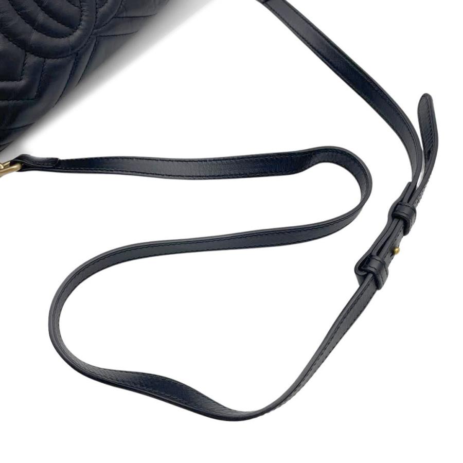 GUCCI（グッチ） GGマーモント キルティング スモール ショルダー