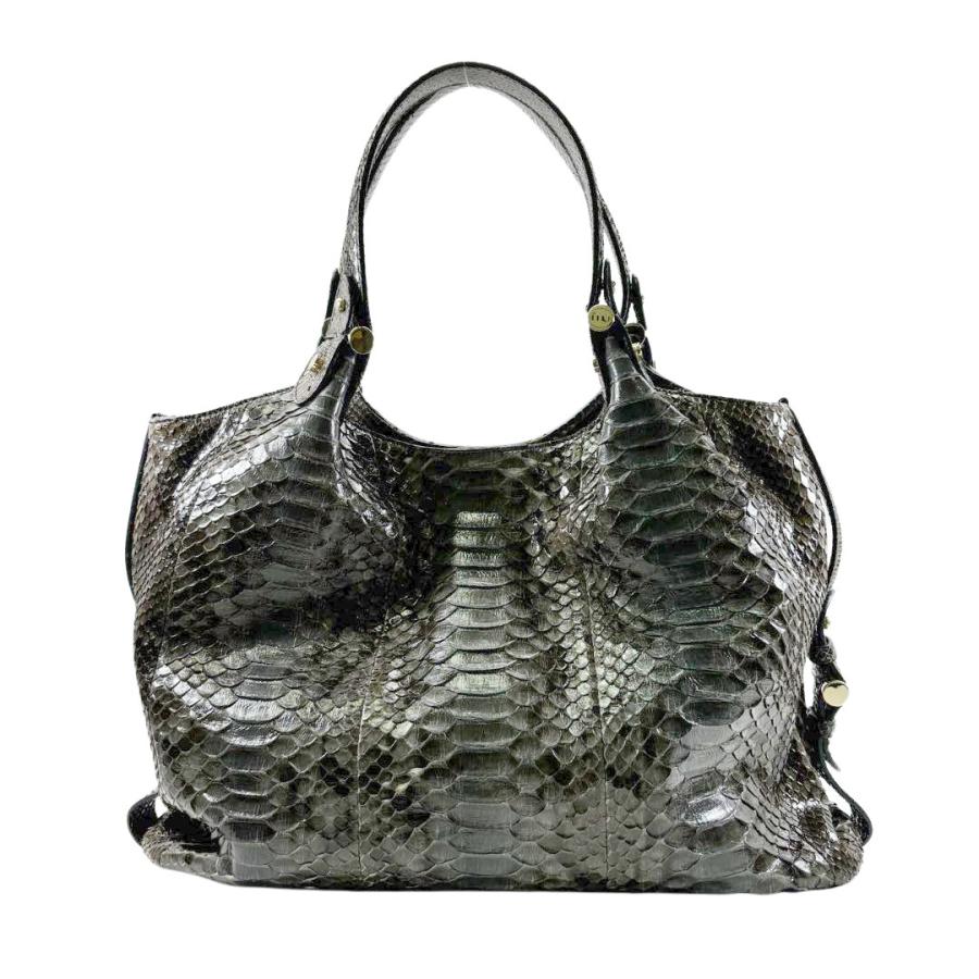 GIORGIO ARMANI ジョルジオアルマーニ ハンドバッグ パイソンレザー 