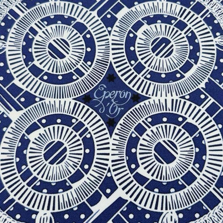 HERMES（エルメス） スカーフ カレ55 バンダナ 『Eperon d'or(エプロン