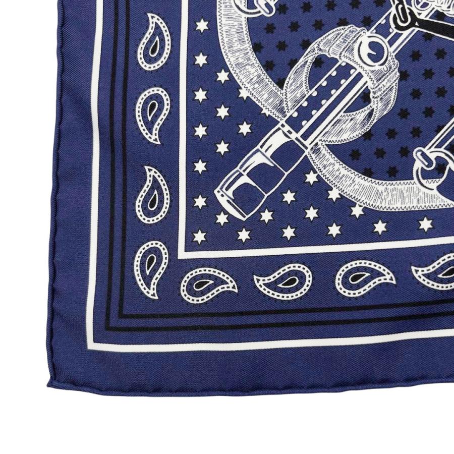 HERMES（エルメス） スカーフ カレ55 バンダナ 『Eperon d'or(エプロン