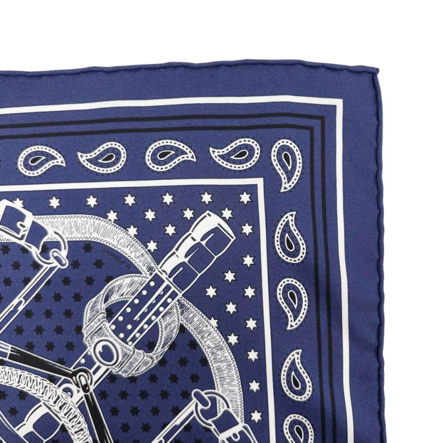 HERMES（エルメス） スカーフ カレ55 バンダナ 『Eperon d'or(エプロン