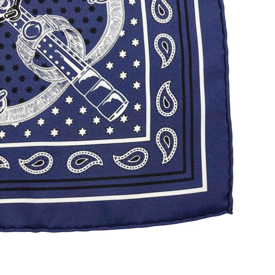 HERMES（エルメス） スカーフ カレ55 バンダナ 『Eperon d'or(エプロン