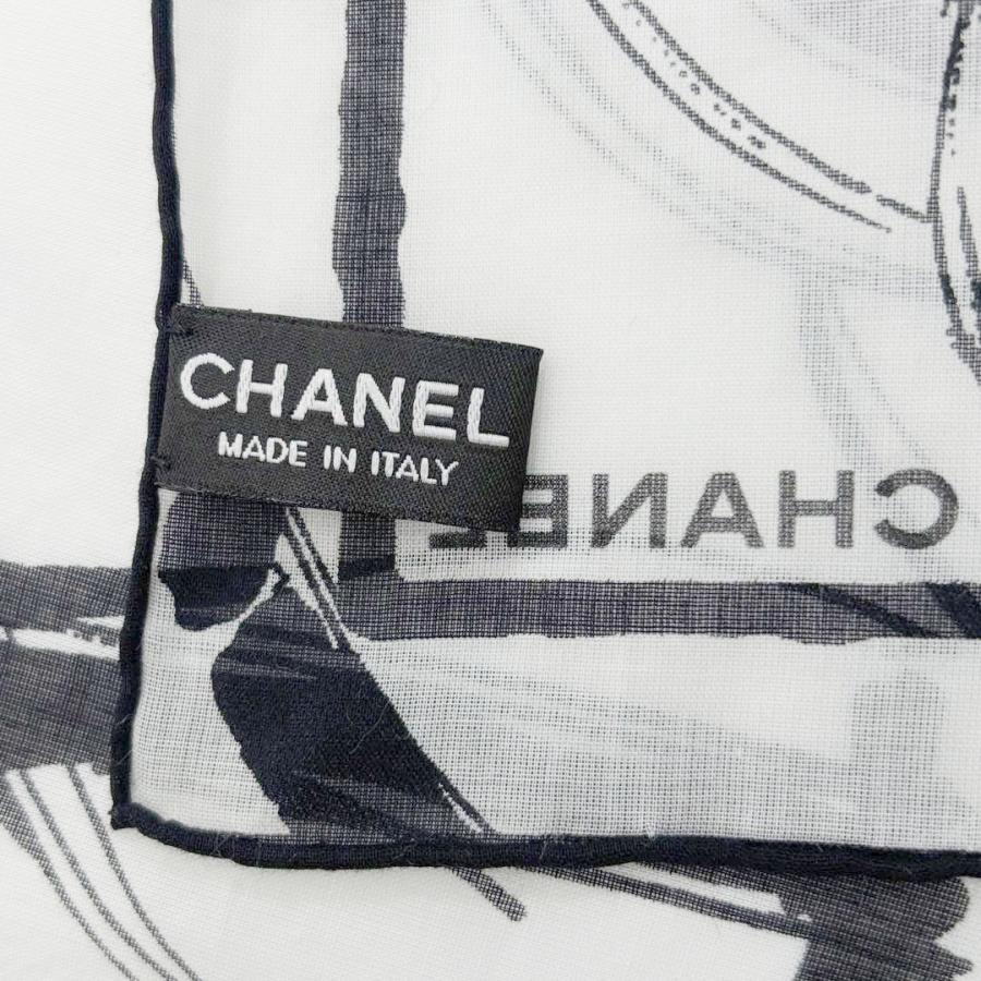 CHANEL（シャネル） コットンミニスカーフ ジャケット柄 ココマーク