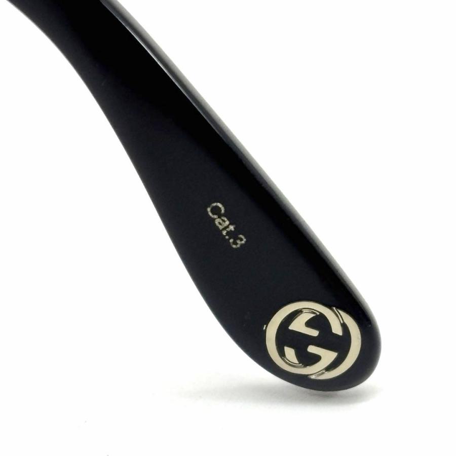 GUCCI（グッチ） レディース サングラス 52□21-145 ブラック GG0571S