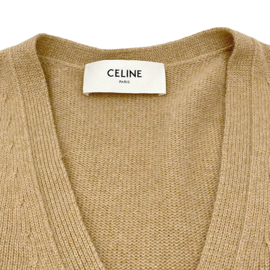 CELINE セリーヌ ニット ロングカーディガン Sサイズ カシミヤ100