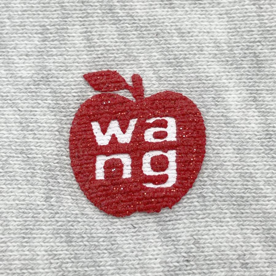 Alexander Wang アレキサンダーワン パーカー ロゴパッチ XS グレー 