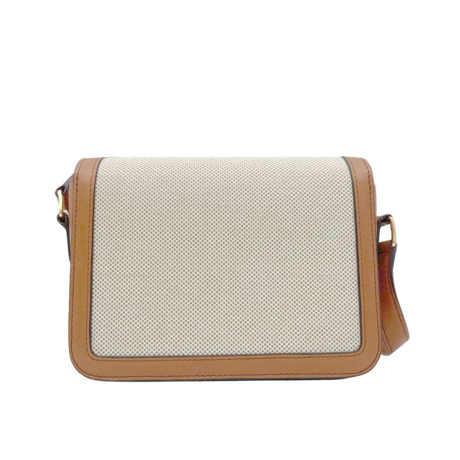 CELINE セリーヌ トリオンフ テキスタイル & カーフスキン バッグ