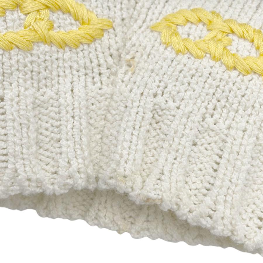 ETRO エトロ　セーター　ウール ETRO エトロ ニットセーター フラッグ刺繍 ウール/コットン 42