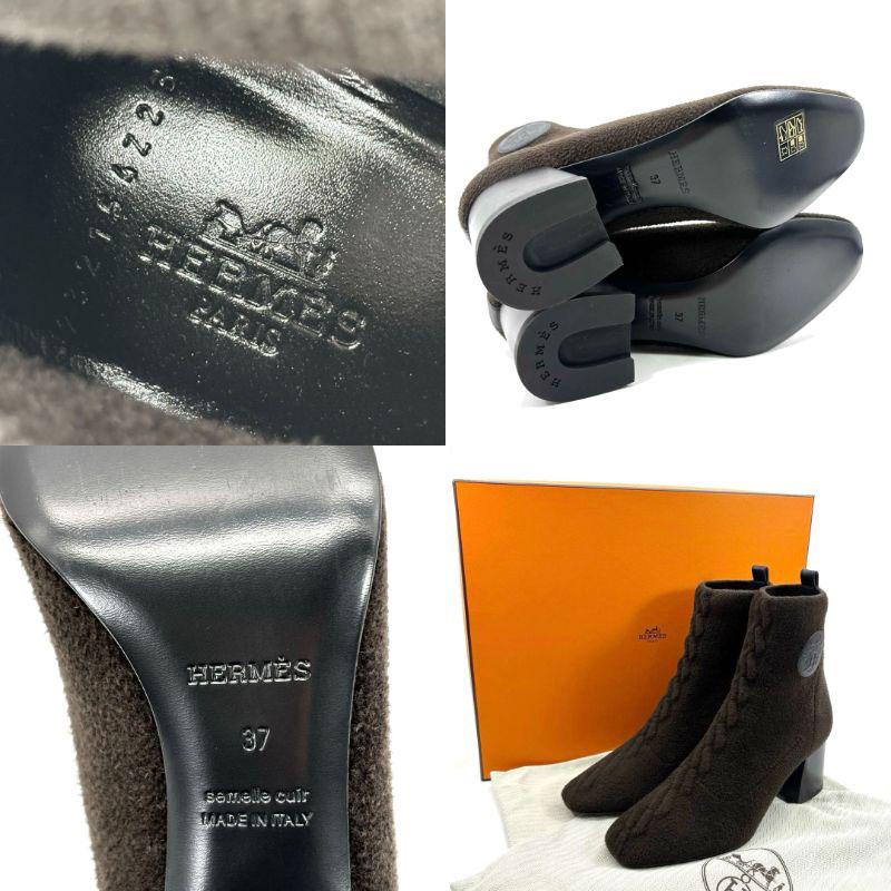 HERMES（エルメス） ショートブーツ ヴォルヴェール 60 シェニール
