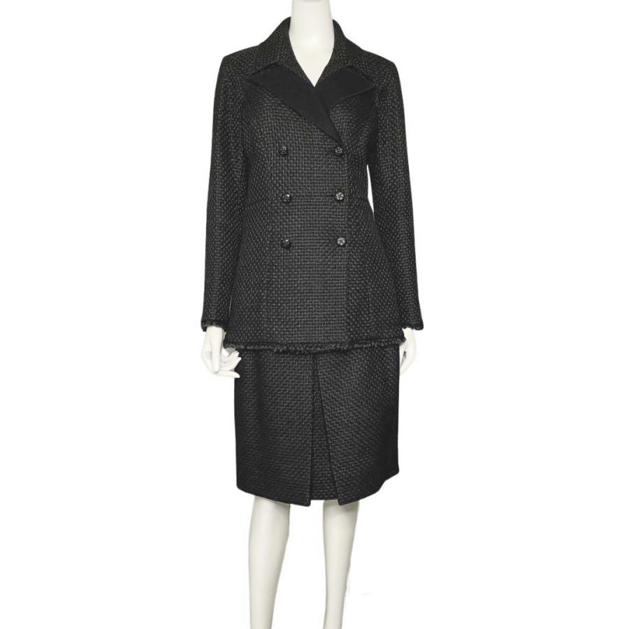 CHANEL シャネル ツイードジャケット38 ＆ スカート40 セットアップ  