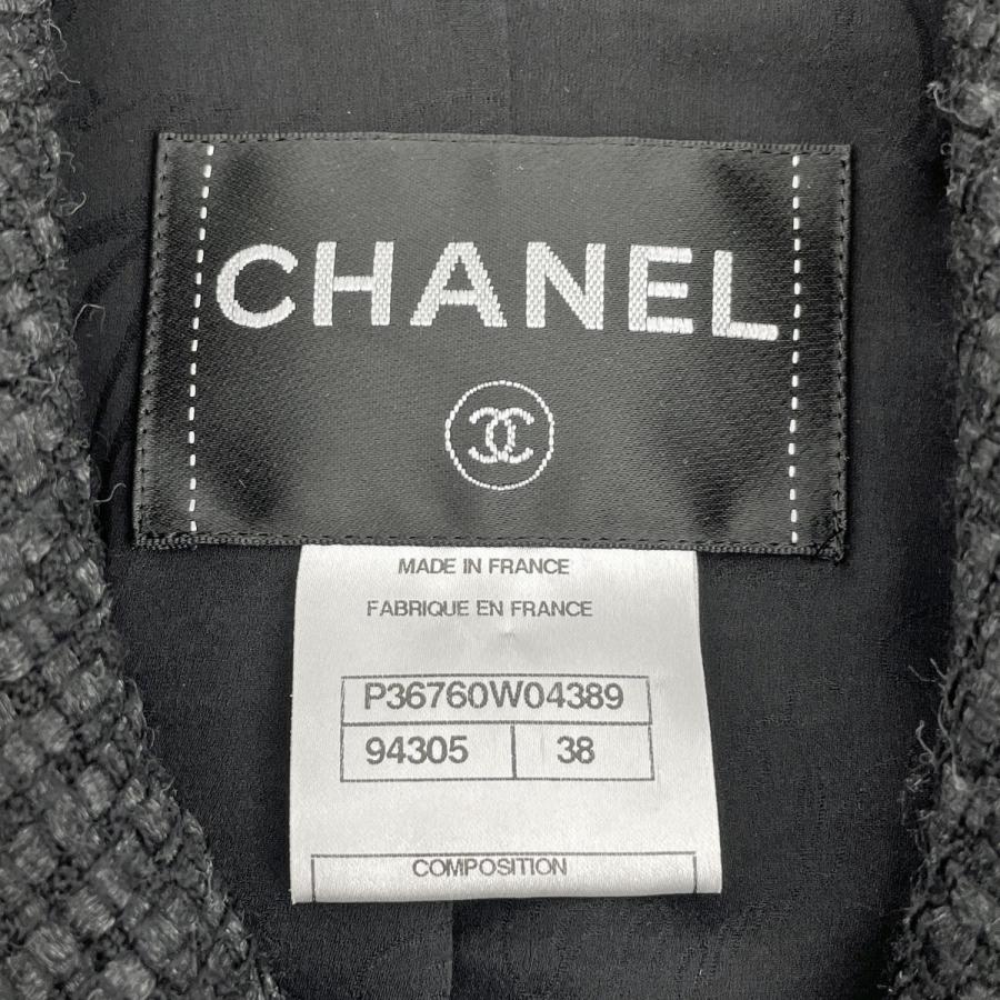 CHANEL シャネル ツイードジャケット38 ＆ スカート40 セットアップ 