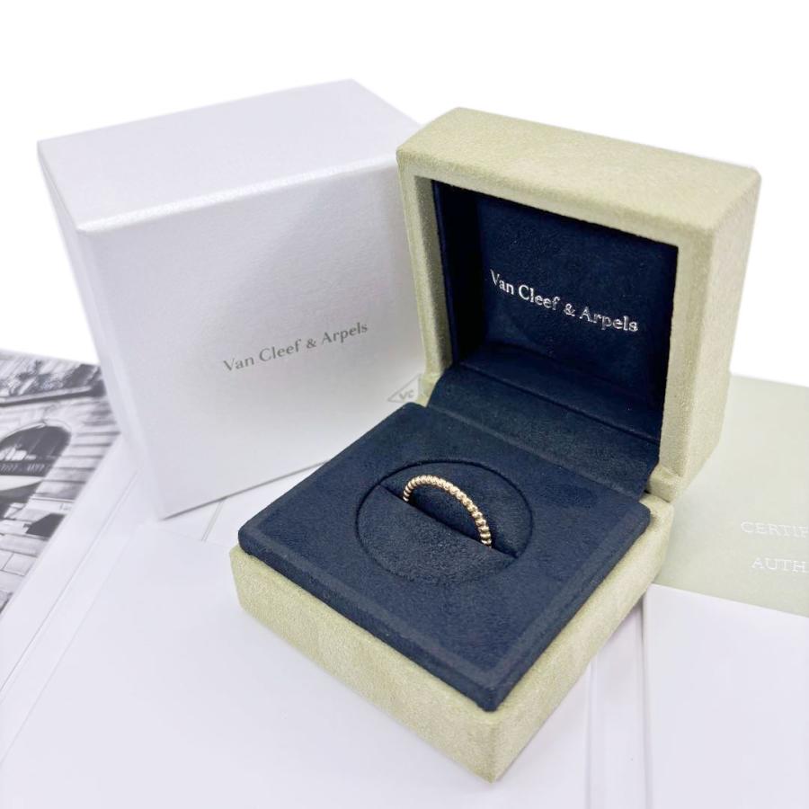 ペルレ　リング　ゴールドパール　リング　スモール　イエローゴールド 55 Van Cleef & Arpels】ペルレ ゴールドパール リング スモール (Van
