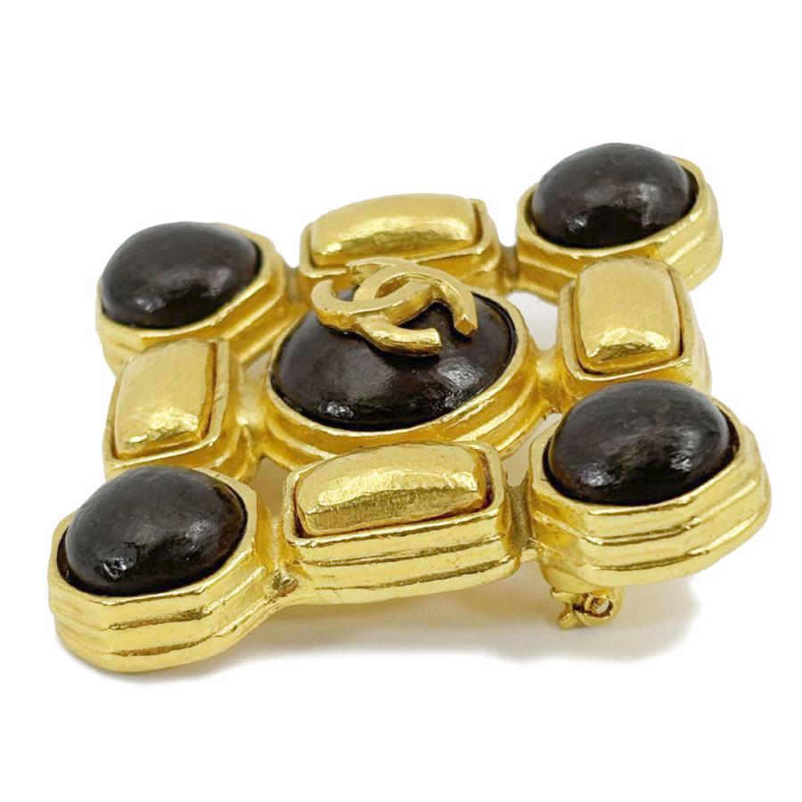CHANEL シャネル ヴィンテージブローチ ココマーク カラー