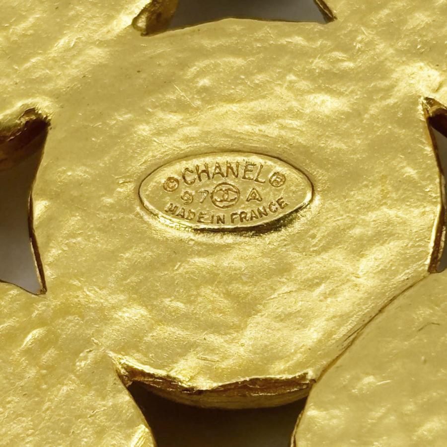 CHANEL シャネル　ヴィンテージ　ブローチ　ココマーク　石　ゴールド　97P CHANEL SALE シャネル ヴィンテージ ブローチ ココマーク
