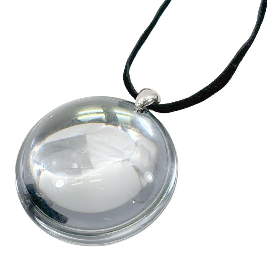 バカラ（Baccarat） Bacarat クリスタル ネックレス サークルモチーフ