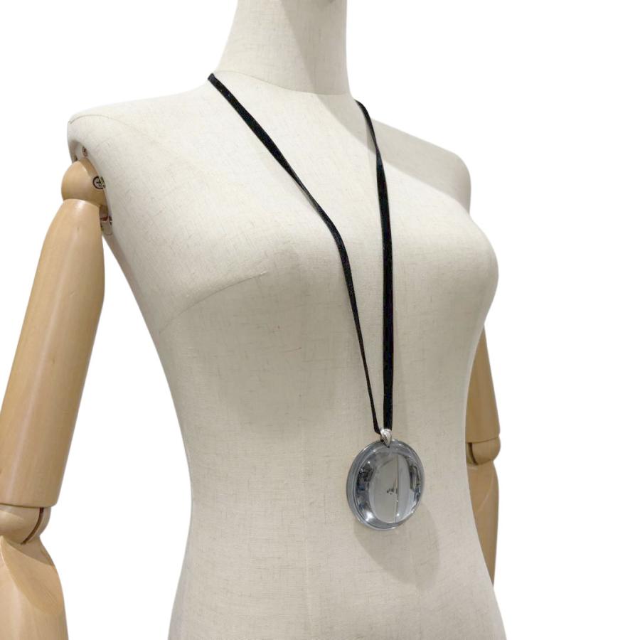 美品　バカラ　クリスタル ネックレス 透明　アクセサリー　ロゴ　コキアージュ 美品 バカラ クリスタル ネックレス 透明 アクセサリー ロゴ