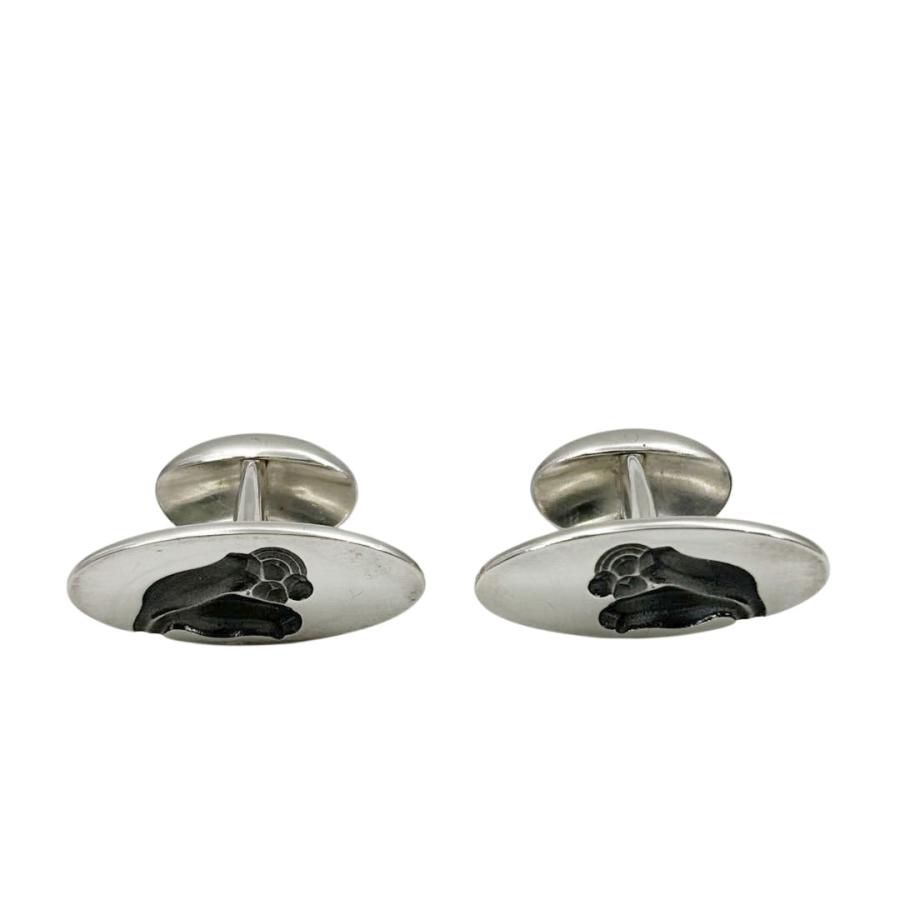 d*2様   ジョージジェンセン 448 チューリップ ネ Georg Jensen（ジョージ ジェンセン） カフス チューリップ彫刻 925