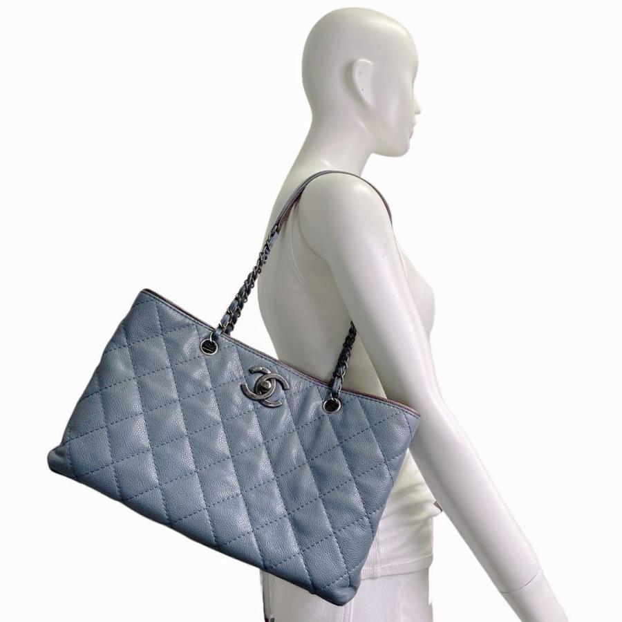 CHANEL シャネル マトラッセ チェーンショルダー トートバッグ
