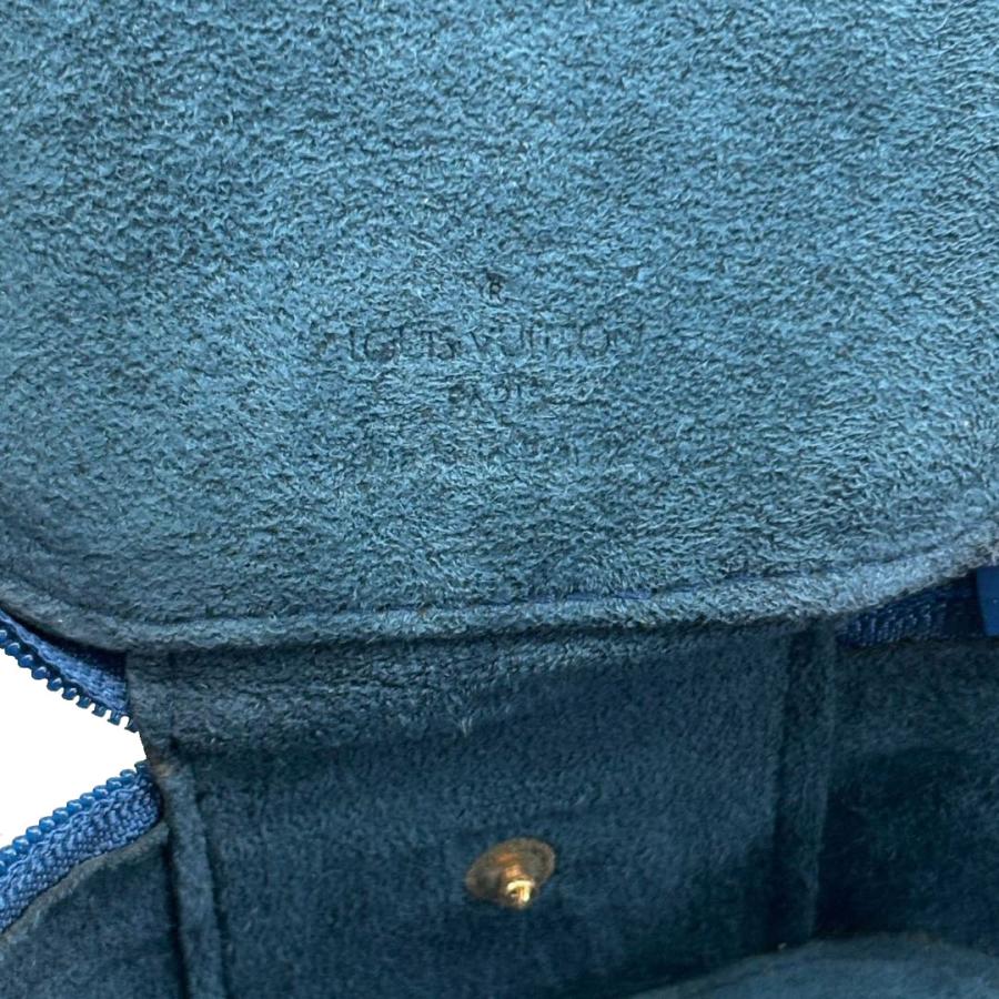 ！美品！　ルイヴィトン　ケース　エピ　ネイビー　12 LOUIS VUITTON（ルイ・ヴィトン） エクランビジュー12 エピレザー