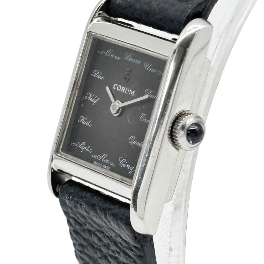 CORUM コルム バゲット 腕時計 レディース クォーツ 130.351.20 CORUM（コルム） タンク スクエア レディース腕時計 フランス語文字盤