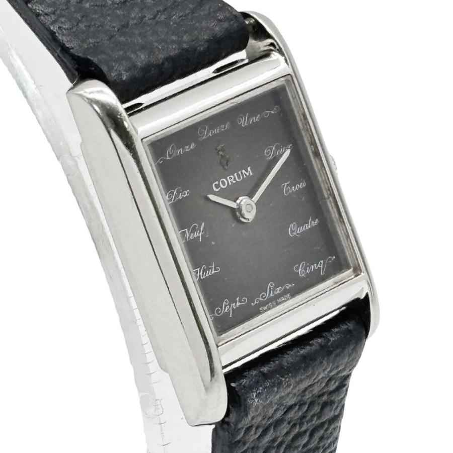 CORUM（コルム） タンク スクエア レディース腕時計 フランス語文字盤