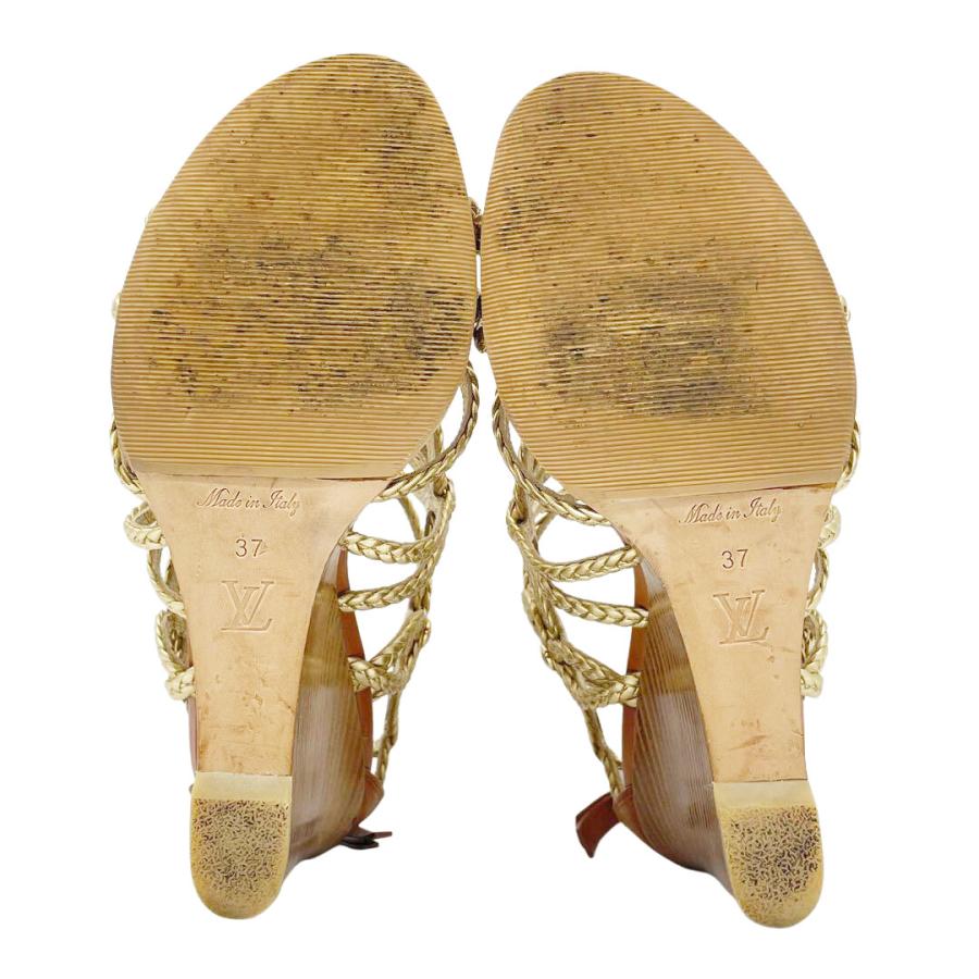 LOUIS VUITTON（ルイ・ヴィトン） ウェッジソールサンダル 37(約24cm