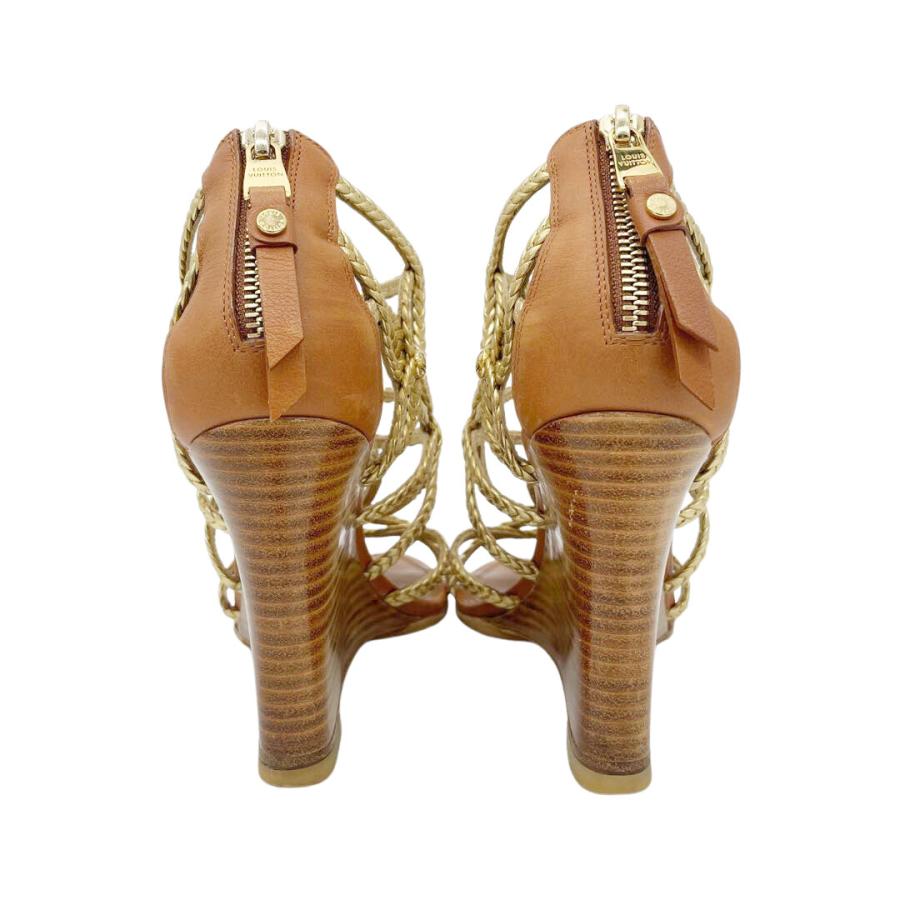 LOUIS VUITTON（ルイ・ヴィトン） ウェッジソールサンダル 37(約24cm