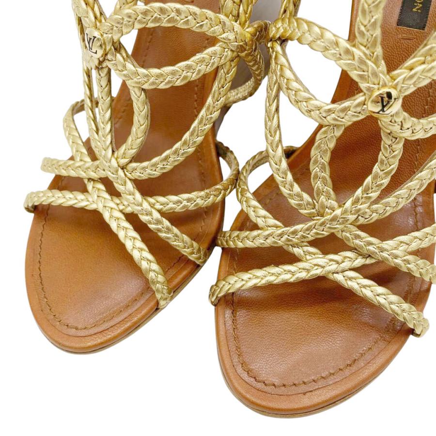 LOUIS VUITTON（ルイ・ヴィトン） ウェッジソールサンダル 37(約24cm