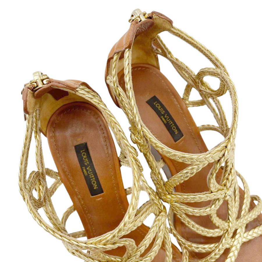 LOUIS VUITTON（ルイ・ヴィトン） ウェッジソールサンダル 37(約24cm