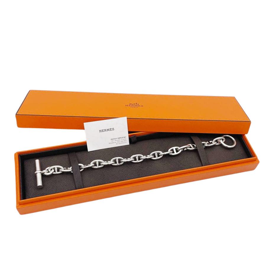 HERMES（エルメス） 磨き済み ブレスレット シェーヌダンクルMM 18コマ
