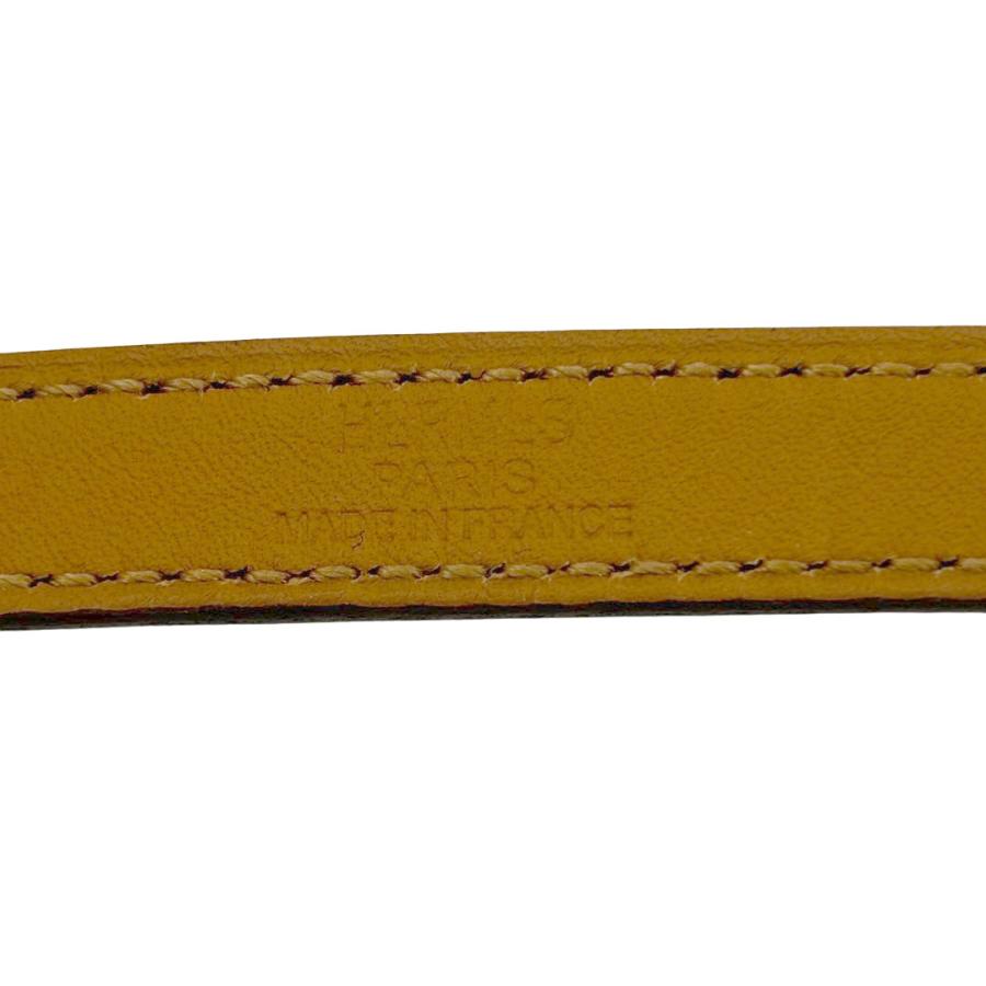 HERMES（エルメス） レザー ブレスレット ケリー ドゥブルトゥール