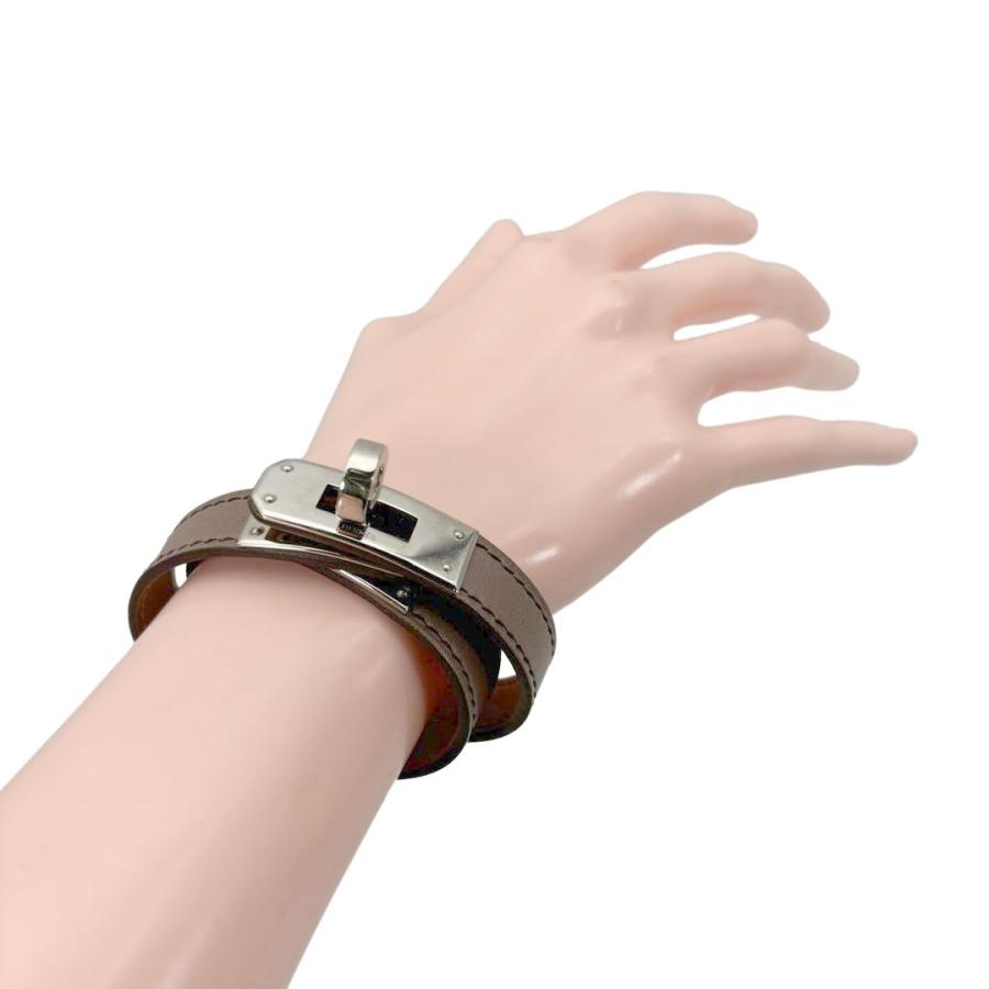 【美品】HERMES レザーブレスレット　ケリードゥブルトゥール レザーブレスレット 《ケリー》 ドゥブルトゥール | Hermès