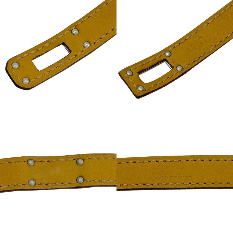 HERMES（エルメス） レザー ブレスレット ケリー ドゥブルトゥール