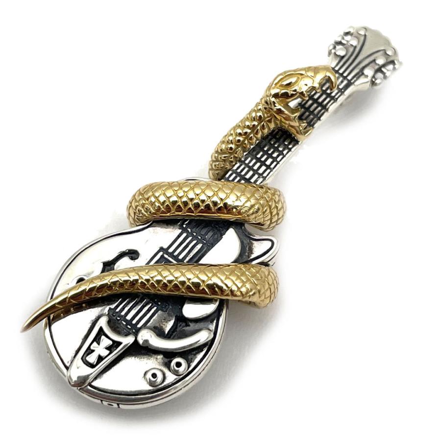 DEAL DESIGN ディールデザイン ヘルズギター スネーク シルバー925