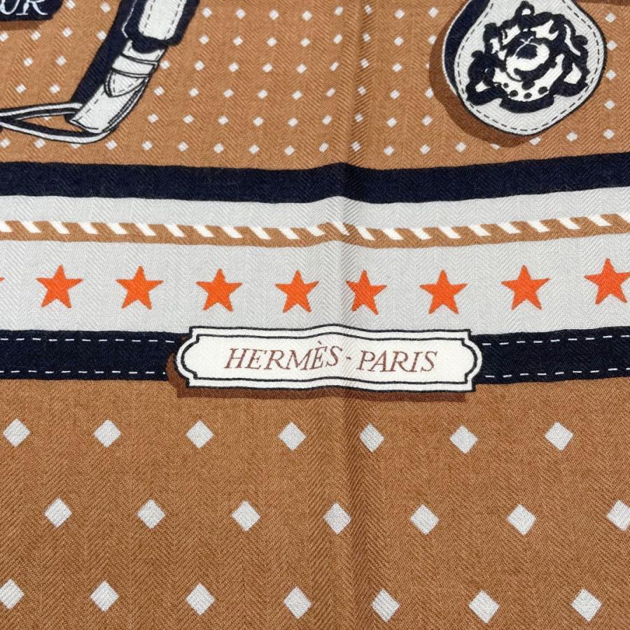 HERMES エルメス ショール カレジェアン140 カシシル 『宮廷の HERMES エルメス ショール カレジェアン140 カシシル 『宮廷の