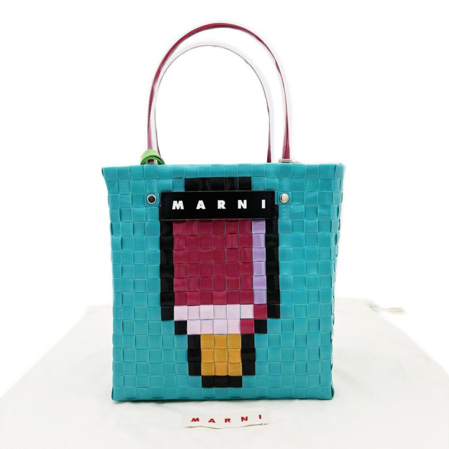 MARNI（マルニ） マーケット ミニピクニックバッグ フラワーカフェ