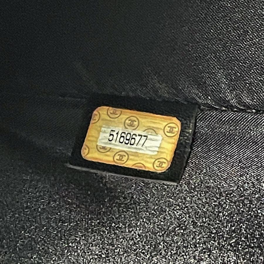 CHANEL（シャネル） ミニトートバッグ ココマーク ナイロン ブラック 5