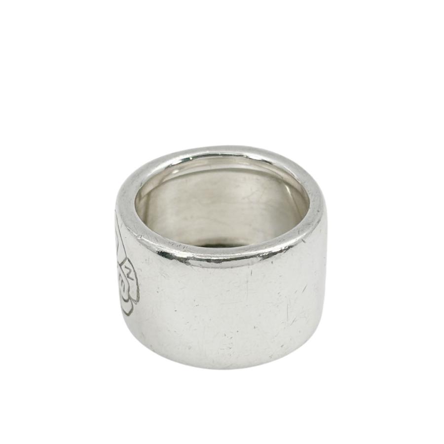 CHANEL シャネル カメリアリング 指輪 925 シルバー 14.6g 約9.5 CHANEL シャネル カメリアリング 指輪 925 シルバー 14.6g 約9.5
