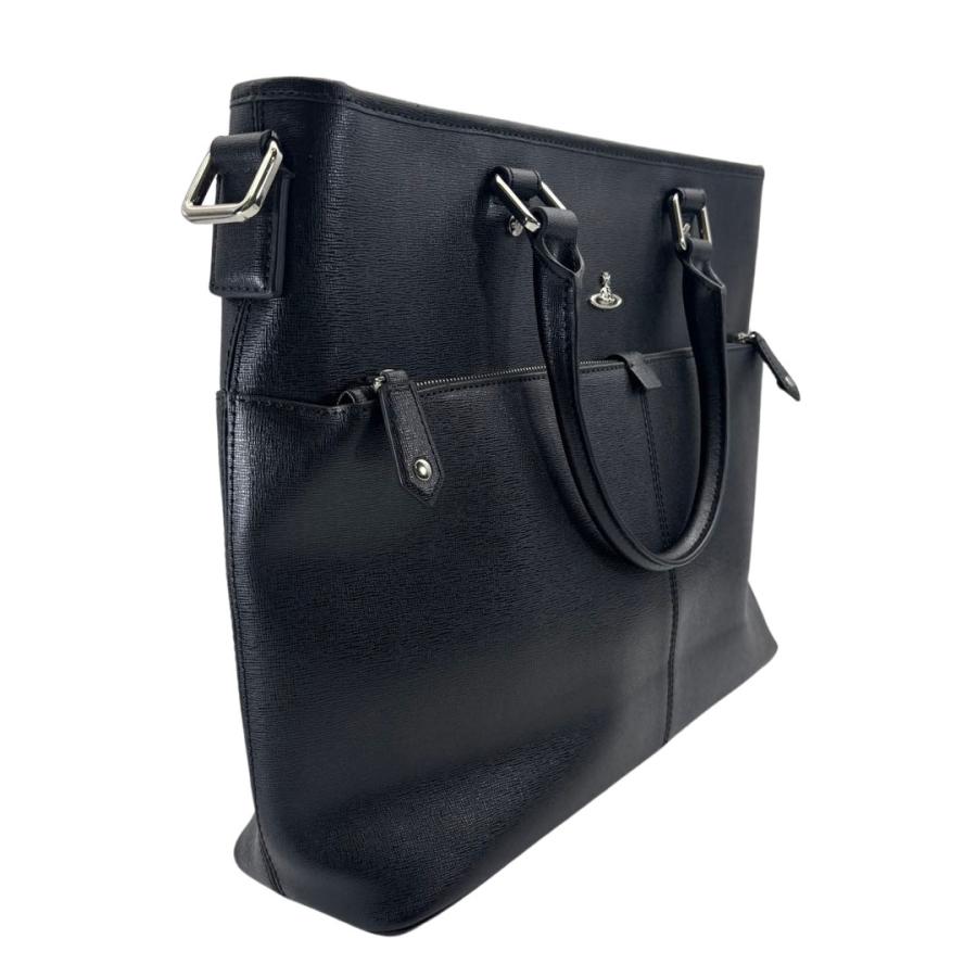 【美品】ヴィヴィアン ウエストウッド レザー 2way トートバッグ 日本製 Vivienne Westwood（ヴィヴィアンウエストウッド） 2WAYトートバッグ