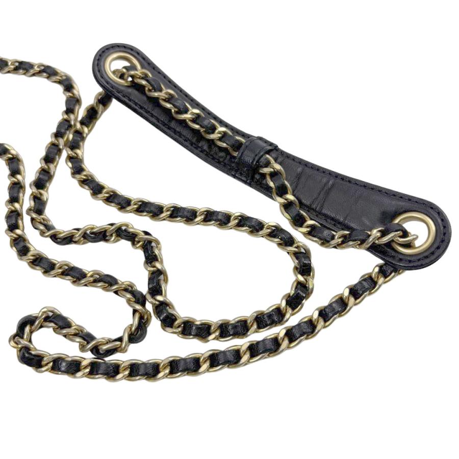 【希少】 シャネル ショルダーバッグ ラムスキン ボール付 チェーン 8番台 CHANEL シャネル チェーンショルダーバッグ 21cm ダイヤモンドCC