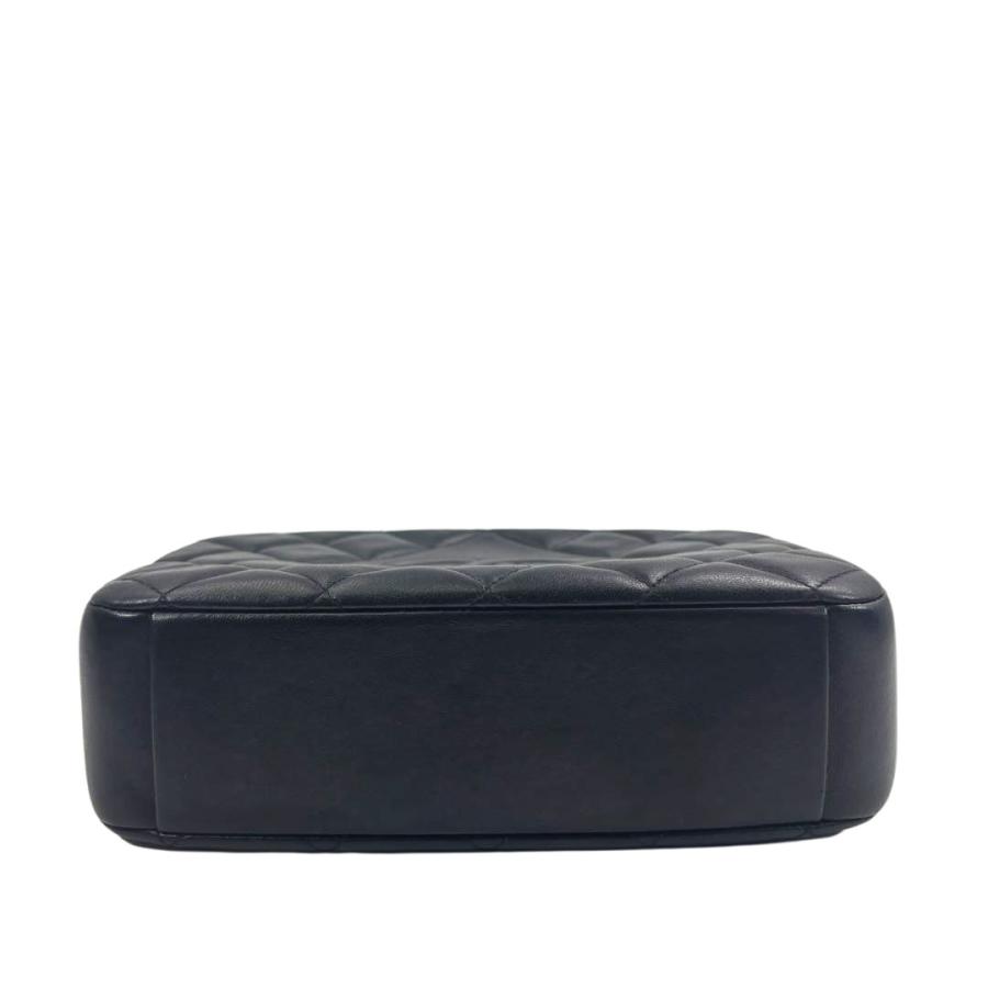 シャネル  ダイヤモンドCC ラムスキンチェーンショルダーバッグ レディース CHANEL（シャネル） チェーンショルダーバッグ 21cm ダイヤモンドCC